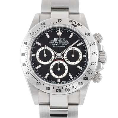 ROLEX ロレックス デイトナ 16520 A番 エル・プリメロ 裏蓋シール ステンレススチール【中古】