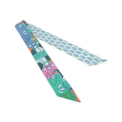 エルメス COUP DE FOUET BLOC ツイリー 063101S スカーフ