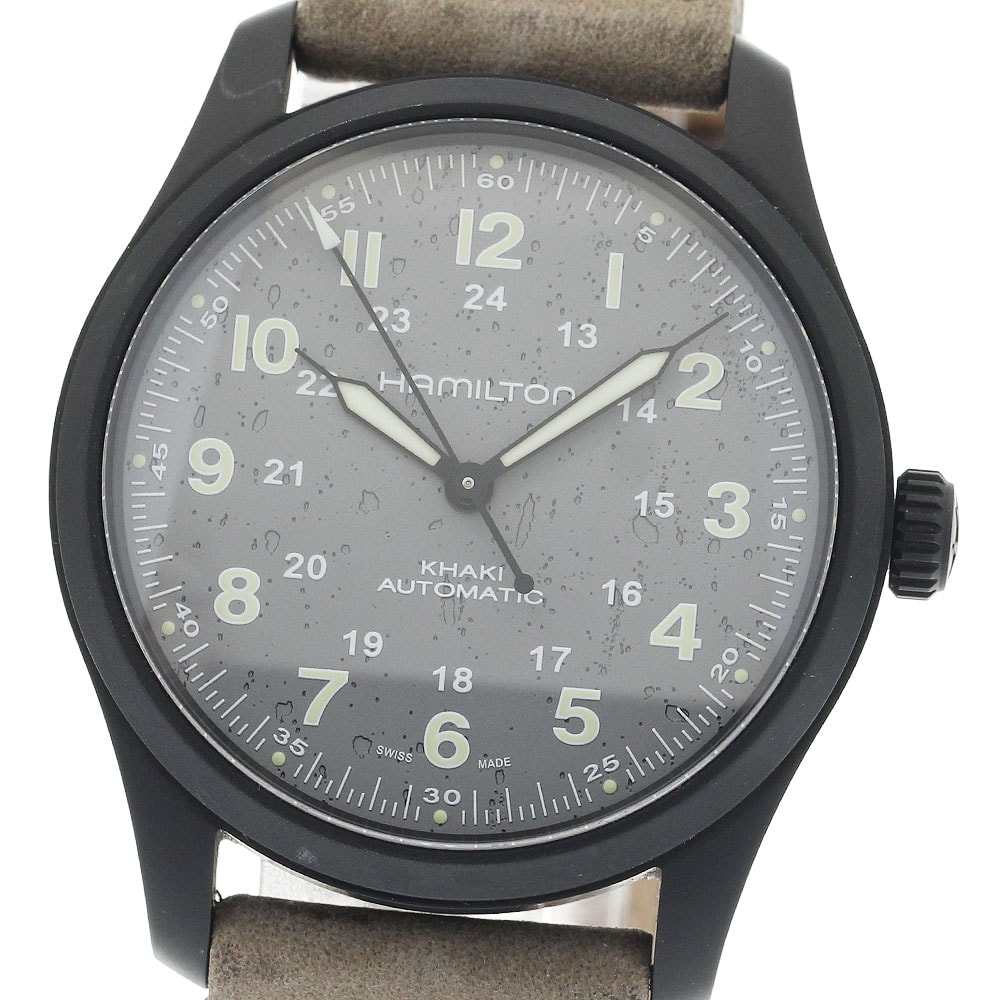 ☆良品 ハミルトン カーキ フィールド H702150 メンズ 【中古】