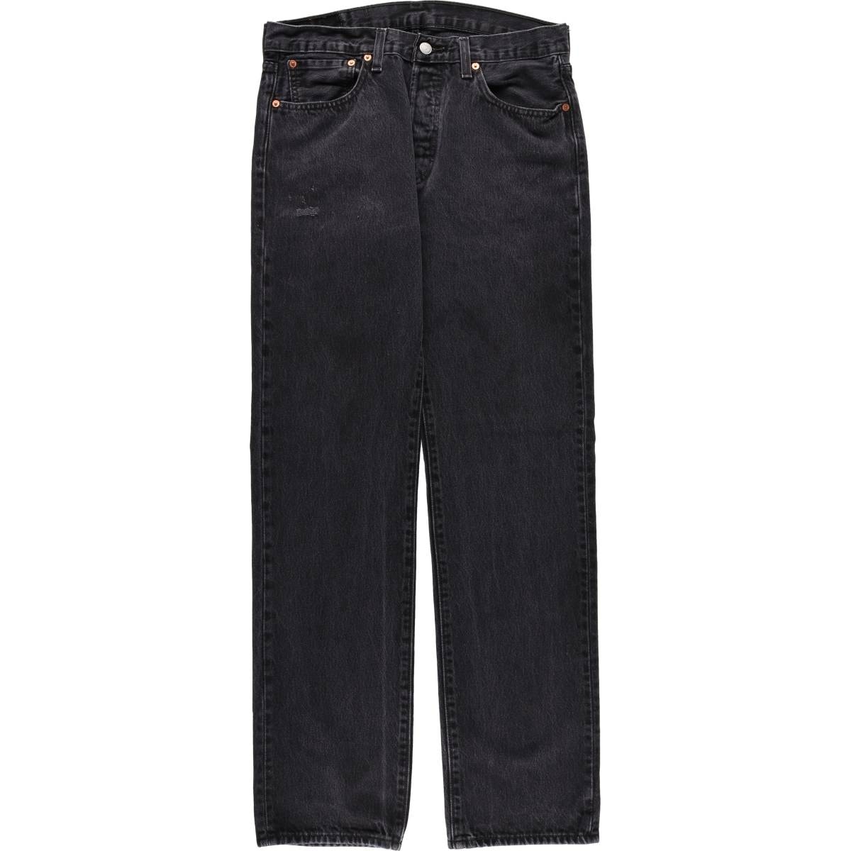 古着 リーバイス Levi's 501 ブラックデニム ストレートデニムパンツ メンズw32相当/eaa577472