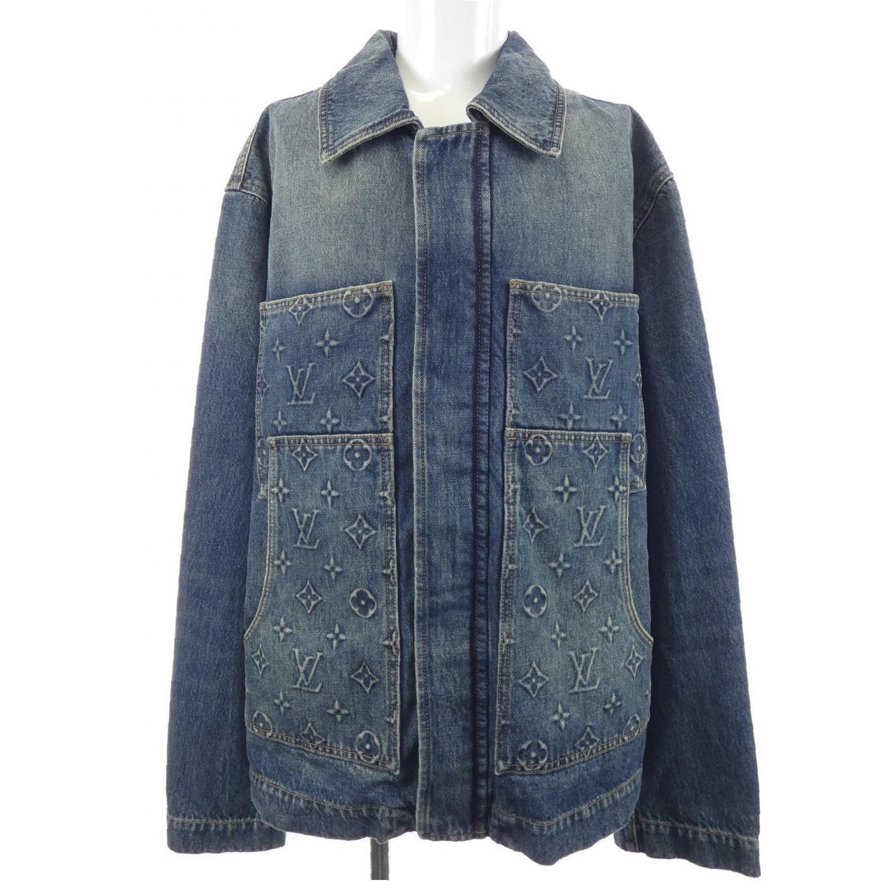 ルイヴィトン LOUIS VUITTON ワークウエアデニムジャケット HPA46WY38 デニムジャケット