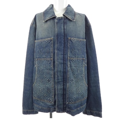 ルイヴィトン LOUIS VUITTON ワークウエアデニムジャケット HPA46WY38 デニムジャケット