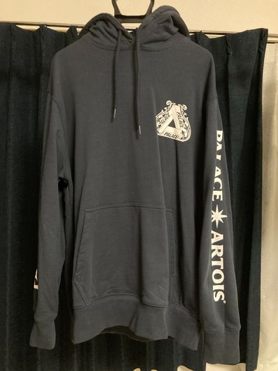 PALACE Stella Artois Hood "Navy"