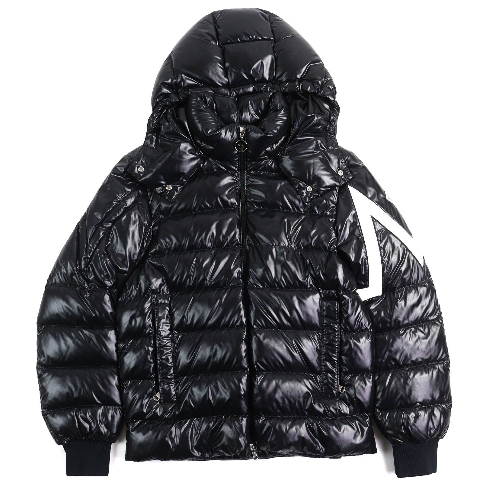 モンクレール ダウンジャケット コリデール ブラック ホワイト メンズ 0