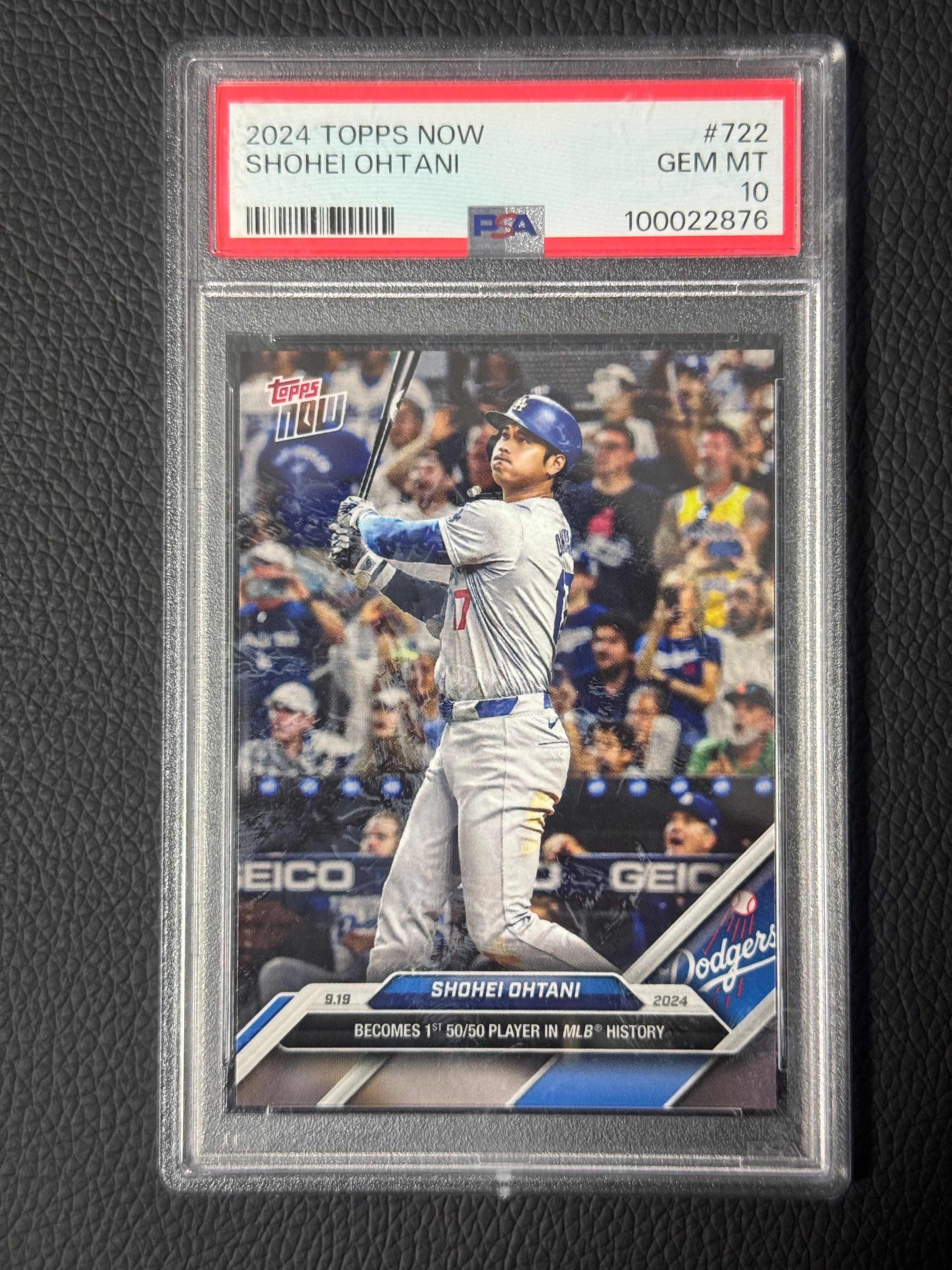 大谷翔平 [722](2024 MLB トップスナウカード「50/50 Club 9/19/24」)