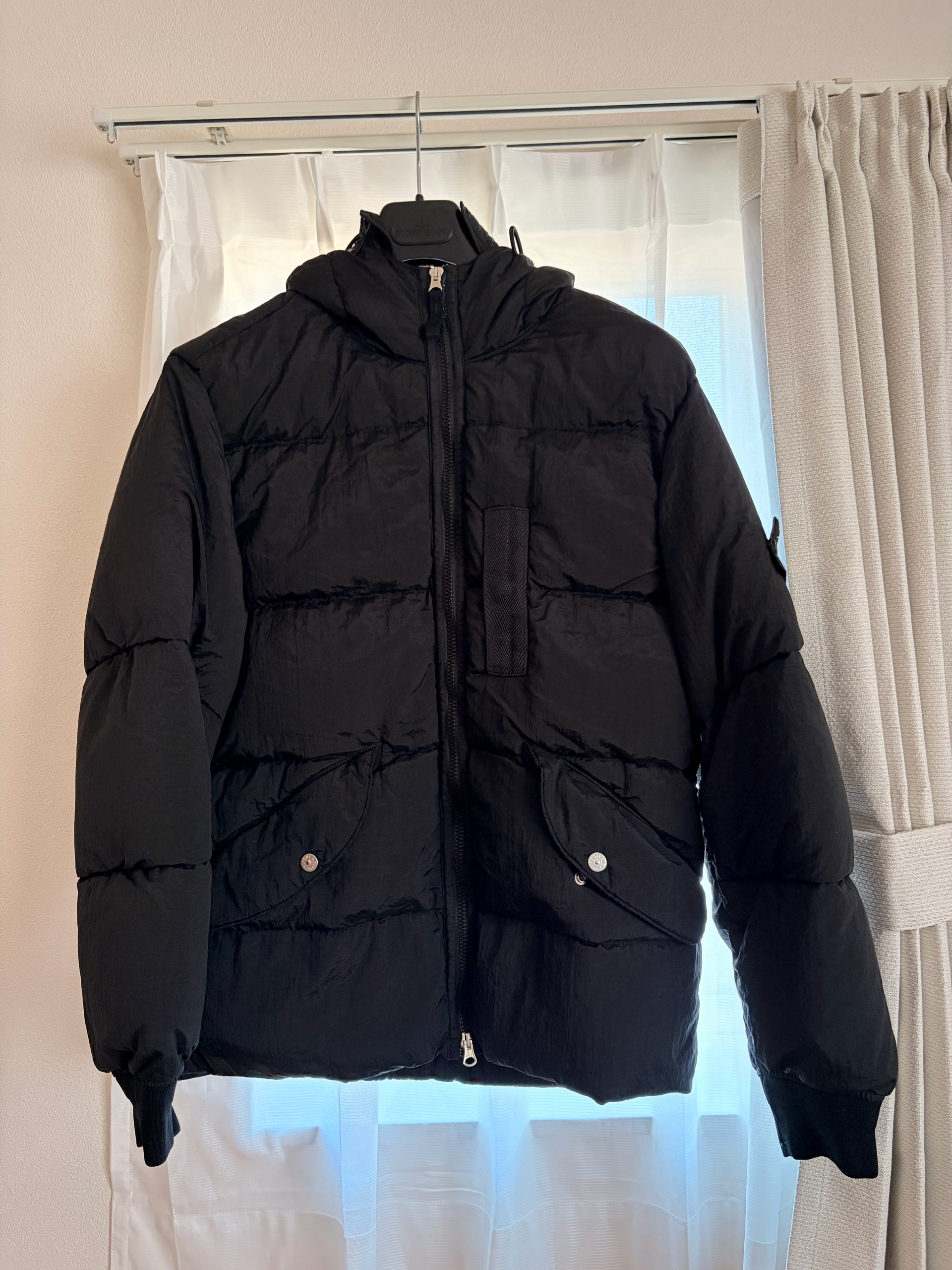 Stone Island Down Jacket "Black"