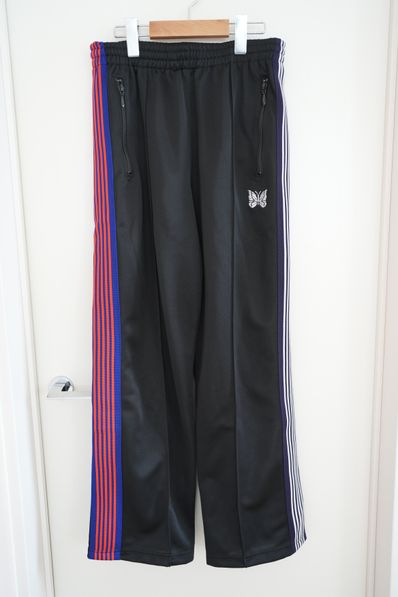 NEEDLES x FREAKS STORE Track Pants "Black"