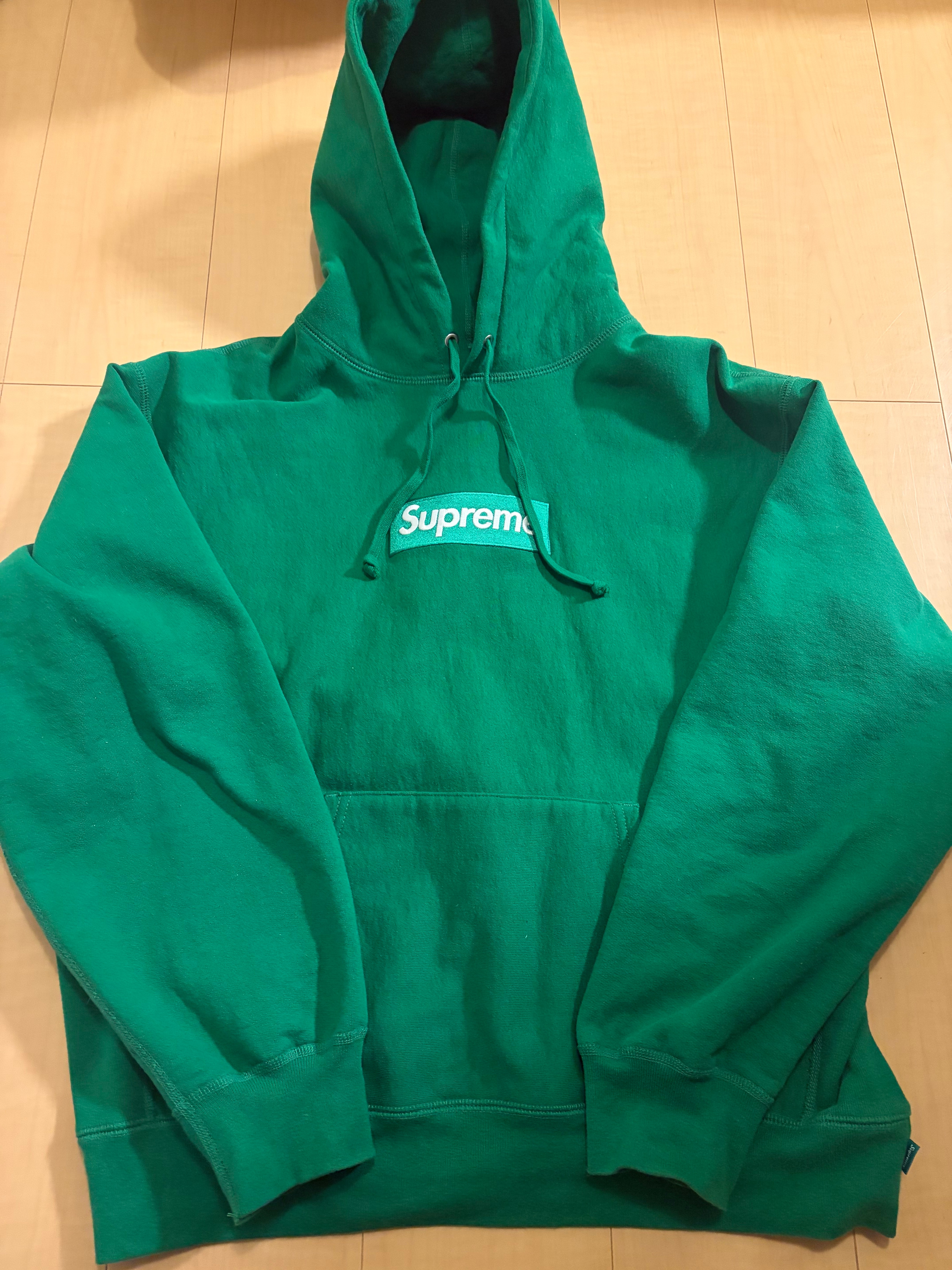 Supreme Box Logo Hooded Sweatshirt "Green" (24FW)