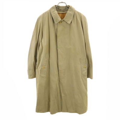 Burberrys バーバリーズ 80s 90s 英国製 オールド ステンカラーコート M ベージュ ライナー付き