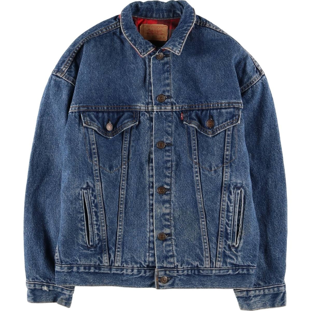 古着 90年代 リーバイス Levi's 57510-0514 デニムジャケット Gジャン USA製 メンズL相当 ヴィンテージ/eaa572156