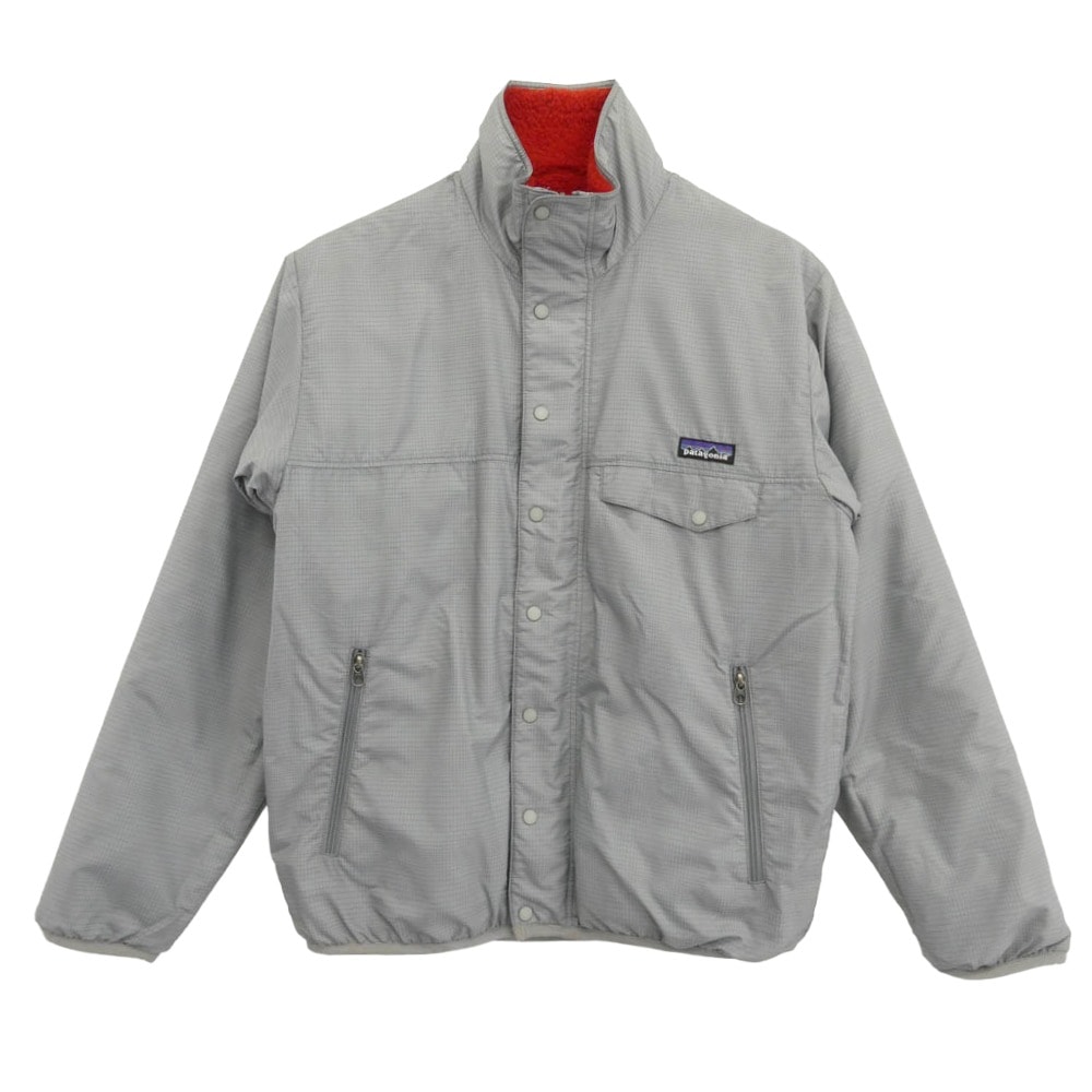 patagonia パタゴニア ジャケット 28580 Reversible Snap-Zip Jacket リバーシブル スナップ ジップ ジャケット レッド系 グレー系【中古】