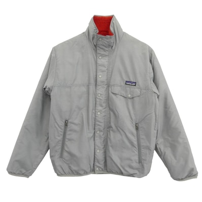 patagonia パタゴニア ジャケット 28580 Reversible Snap-Zip Jacket リバーシブル スナップ ジップ ジャケット レッド系 グレー系【中古】