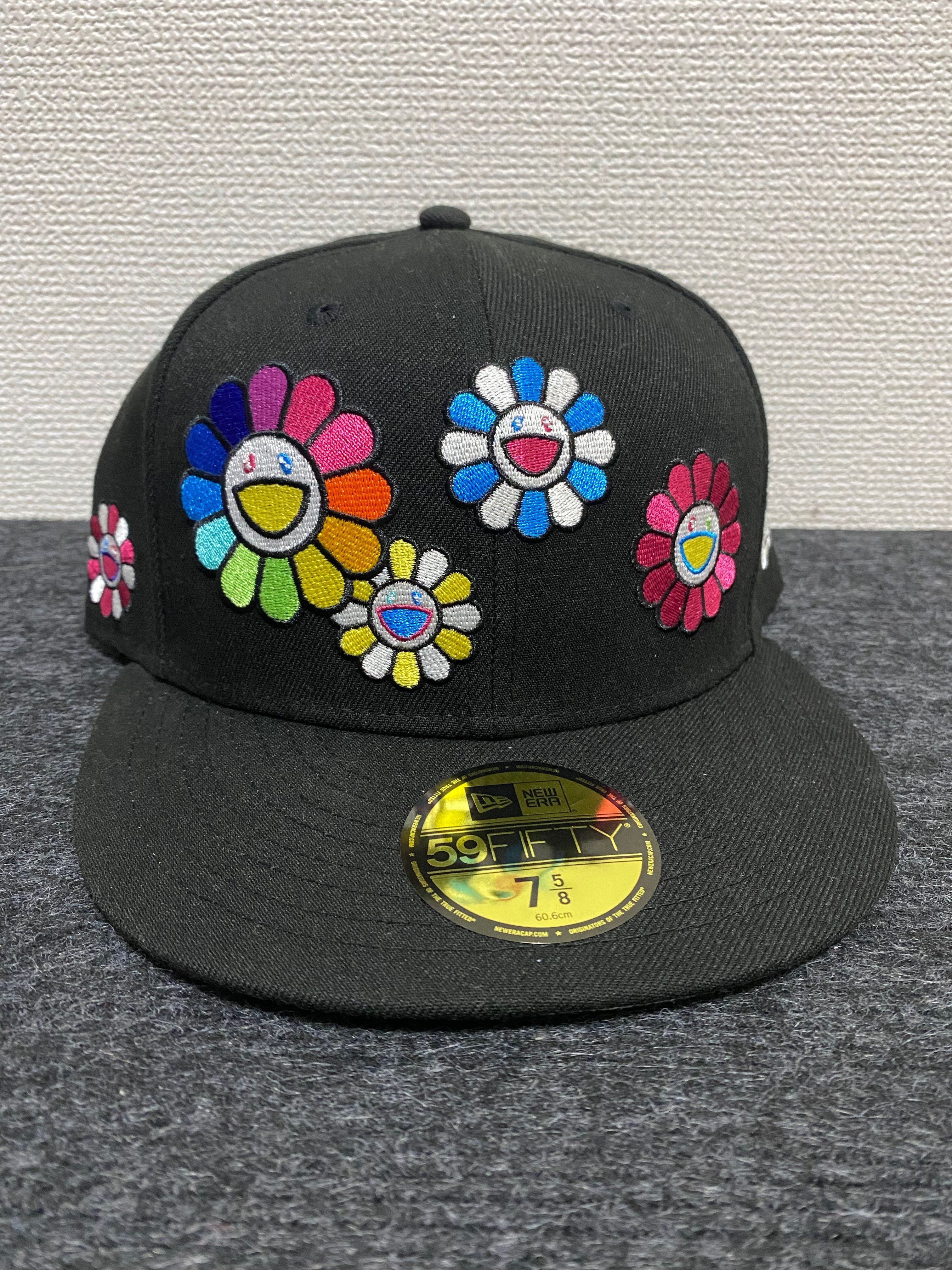 NEW ERA TAKASHI MURAKAMI 59FIFTY FLOWER ALLOVER "Black"