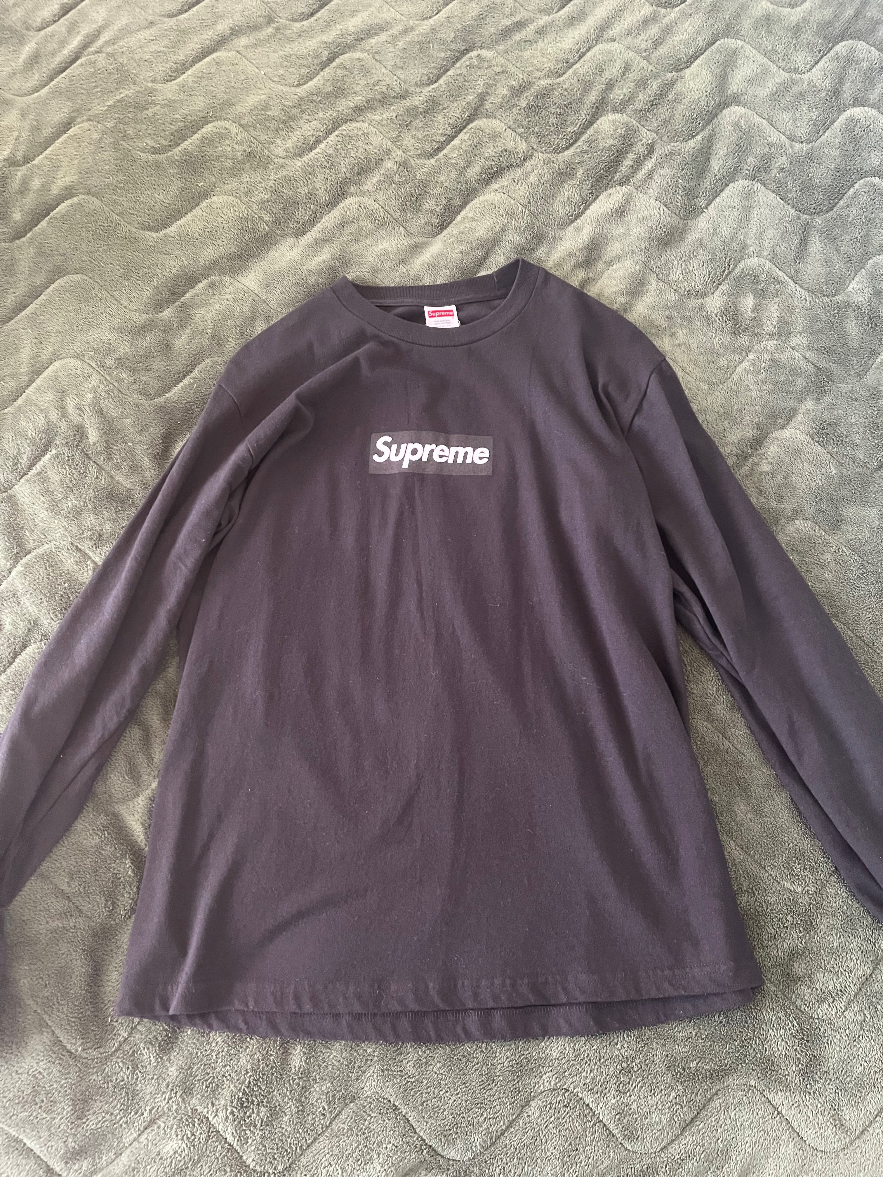 Supreme Box Logo L/S Tee "Black"