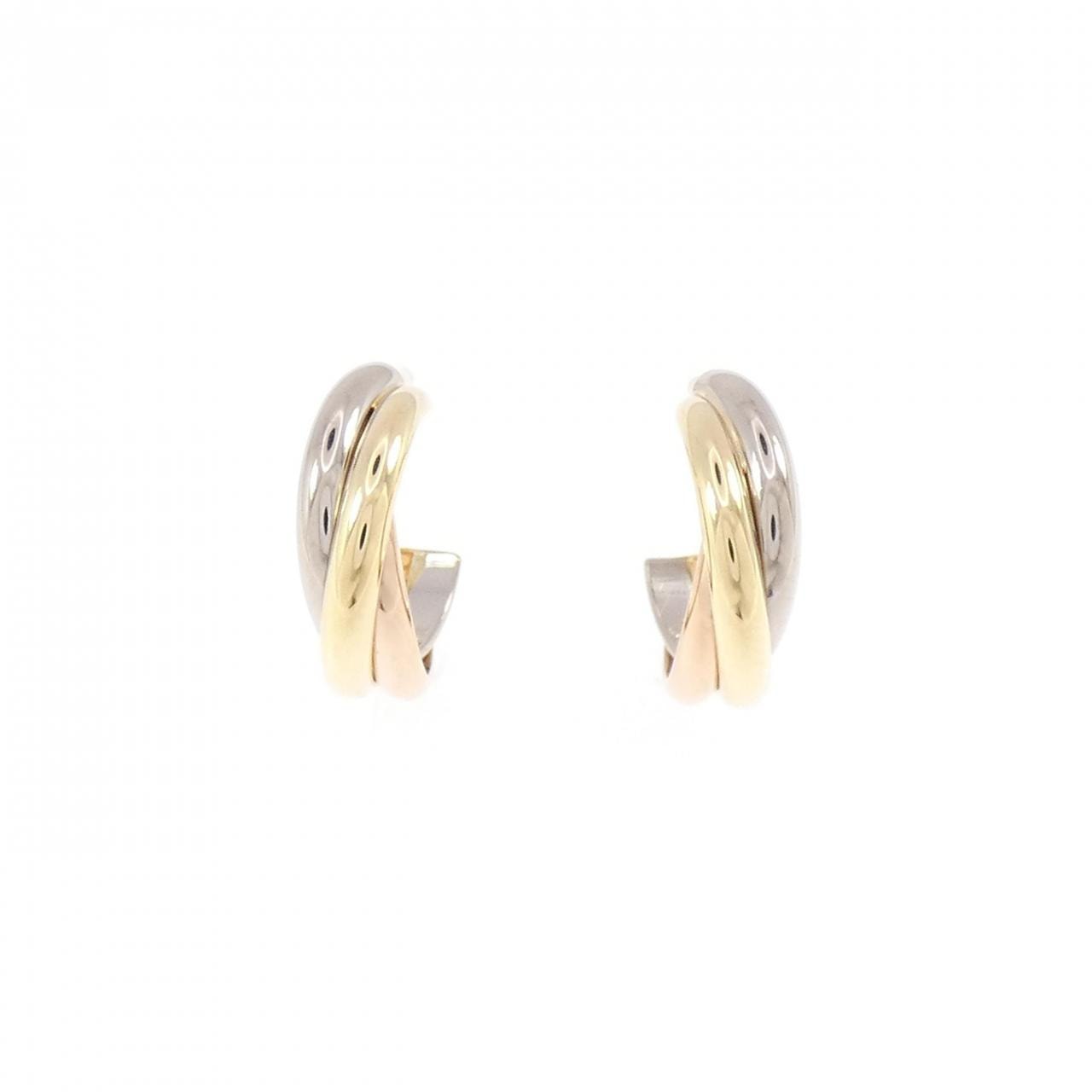 カルティエ トリニティ スモール ピアス