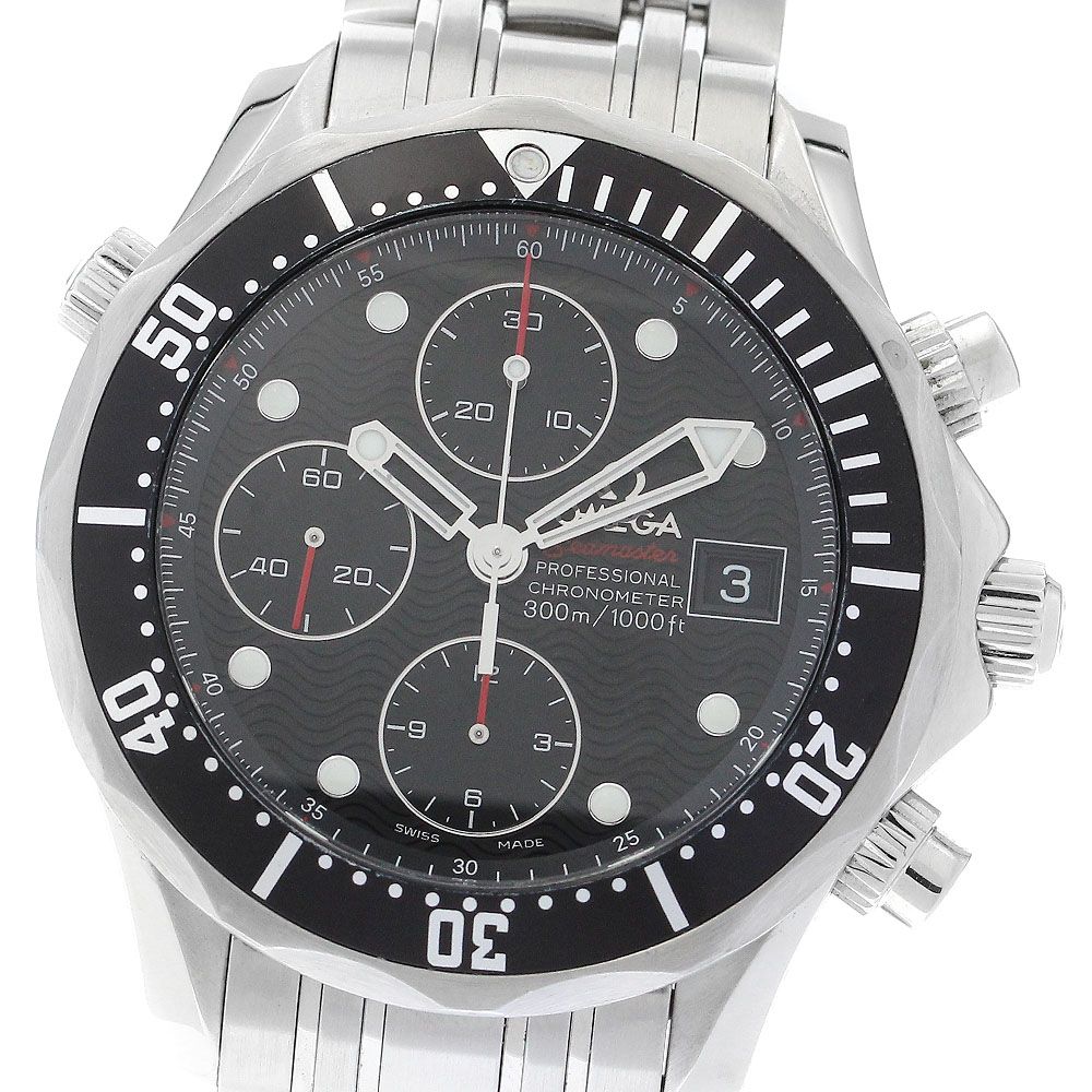 オメガ シーマスター プロダイバーズ 300M クロノグラフ メンズ 【中古】