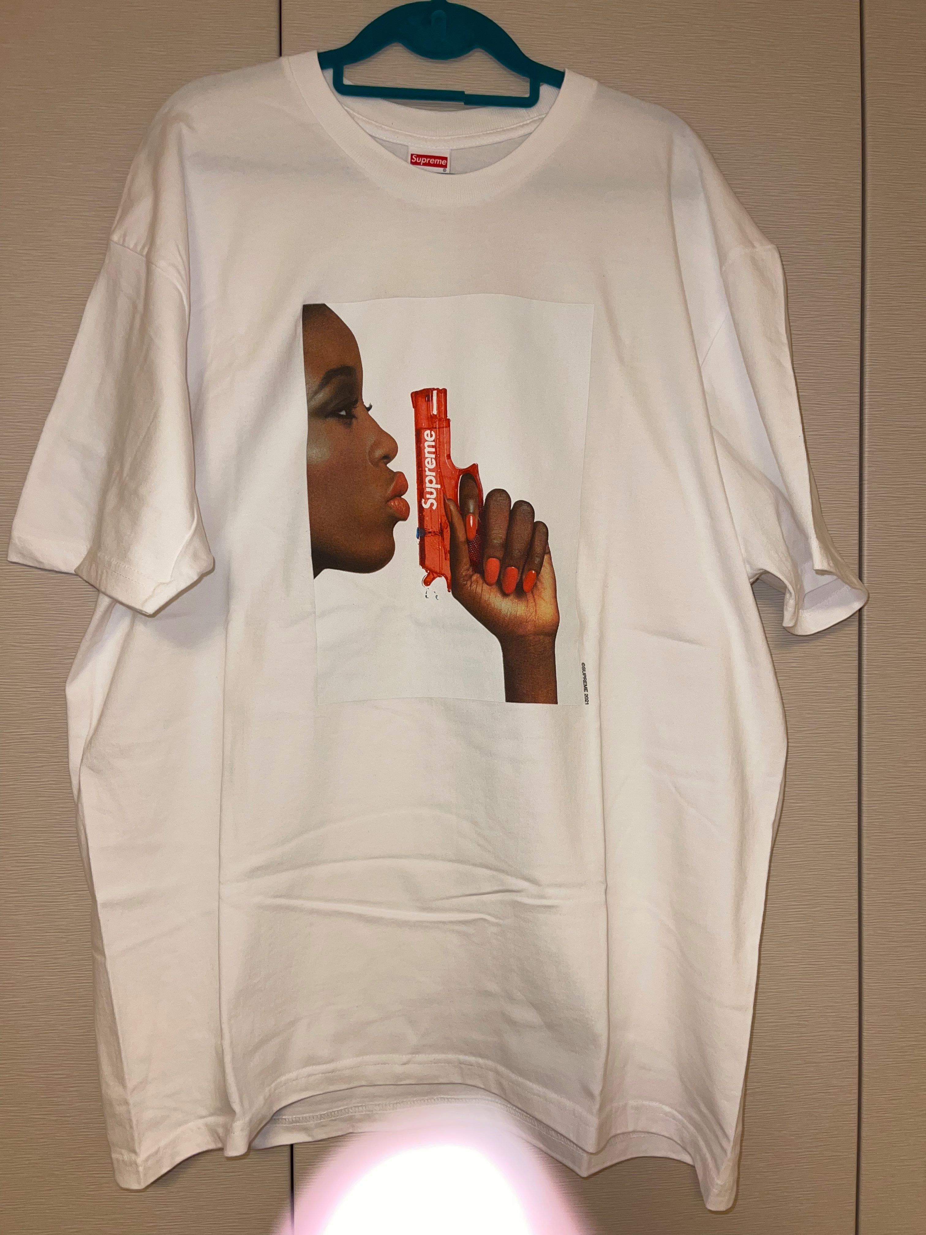 Supreme Water Pistol Tee "White"