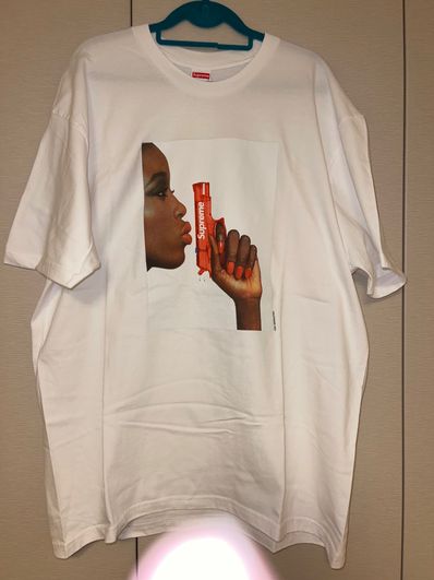 Supreme Water Pistol Tee "White"
