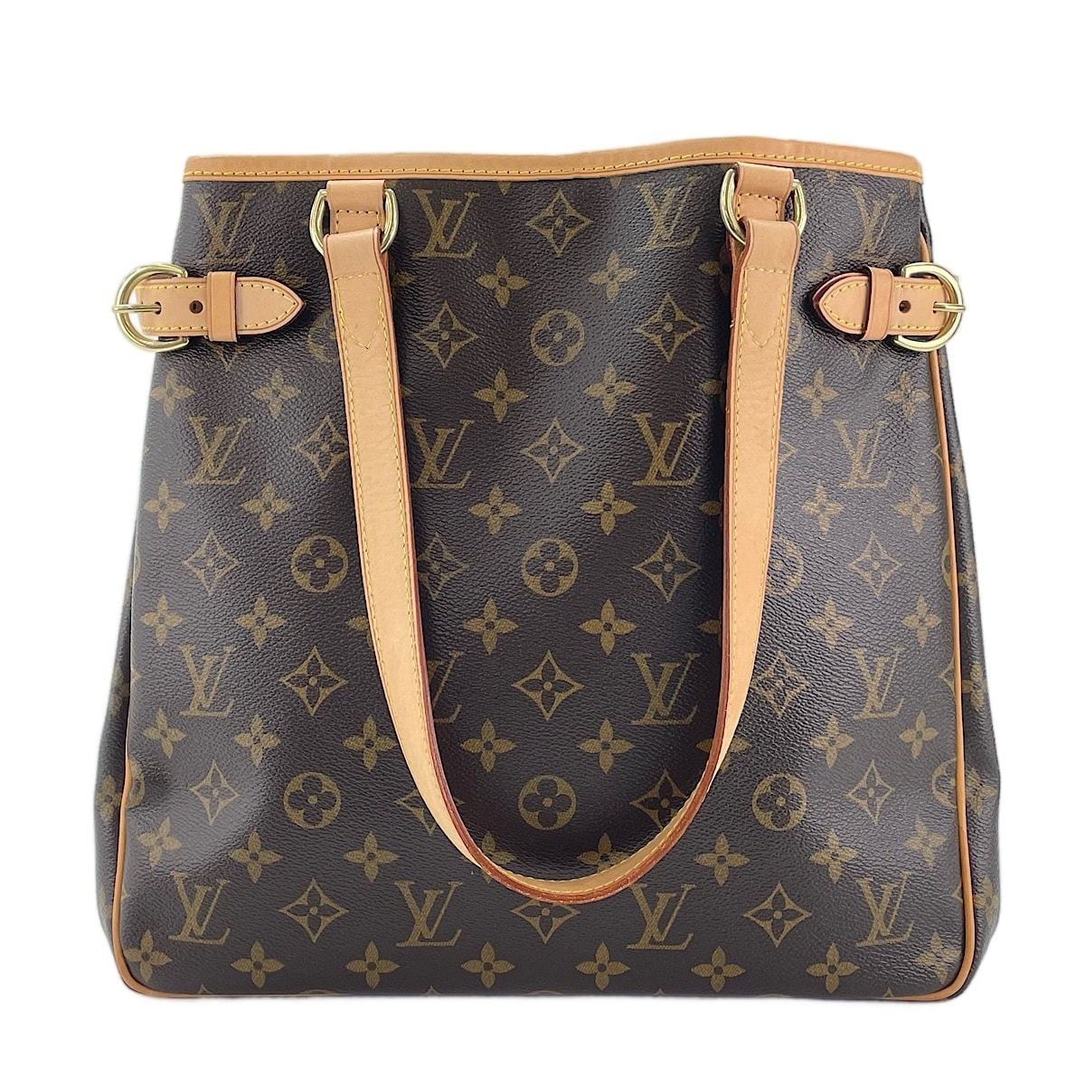ヴィトン LV モノグラム バティニョール・ヴェルティカル トートバッグ【中古】