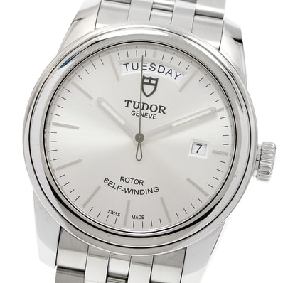 ★保 チュードル グラマー デイトデイ 56000 メンズ 【中古】