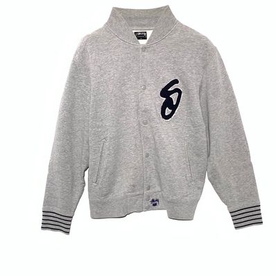 ステューシー Sロゴスウェットスタジャン