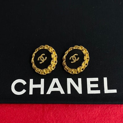 CHANEL シャネル GP イヤリング ゴールド
34579