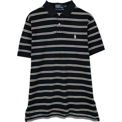 古着 ラルフローレン Ralph Lauren POLO by Ralph Lauren CUSTOM FIT 半袖 ボーダー ポロシャツ メンズL相当/eaa622628