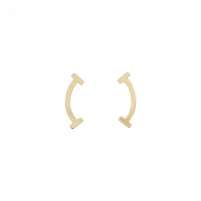 ティファニー Tスマイル ピアス