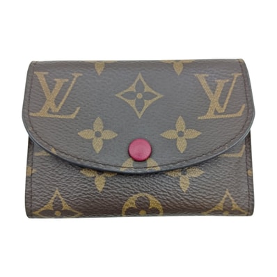 LOUIS VUITTON ルイヴィトン モノグラム ポルトモネ ロザリ 財布 コインケース M41939 ブラウン