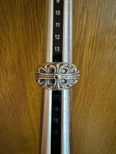 Chrome Hearts Floral Cross Ring "Silver"