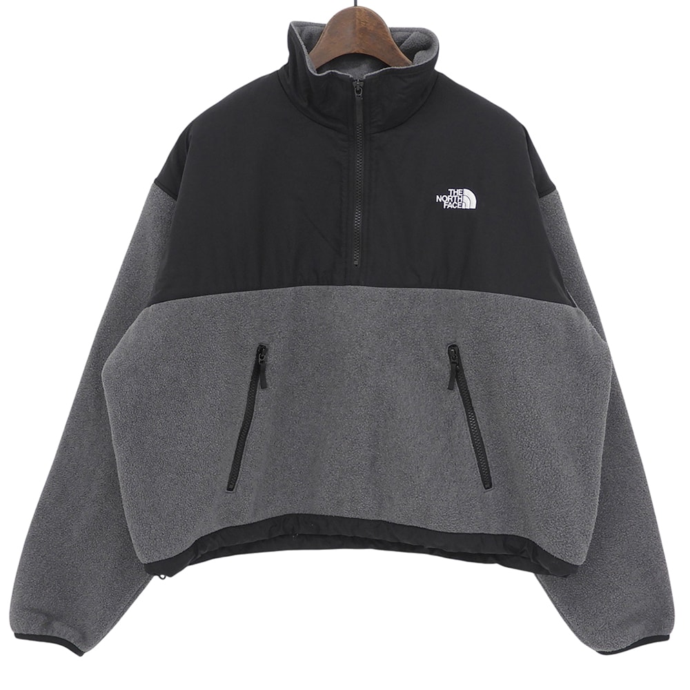 ノースフェイス デナリ ショート丈 フリースジャケット レディース チャコール XL XL