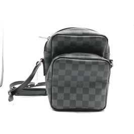 Louis Vuitton Damier Glafit Lem Shoulder Bag "Noir"