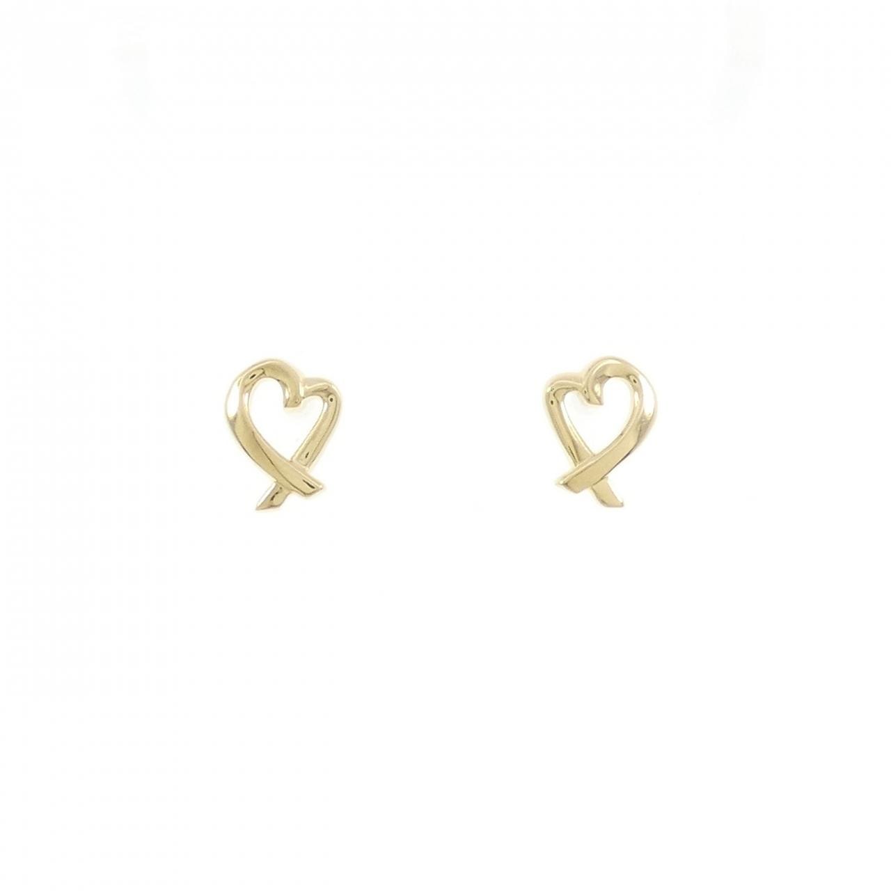 ティファニー ラビングハート ピアス