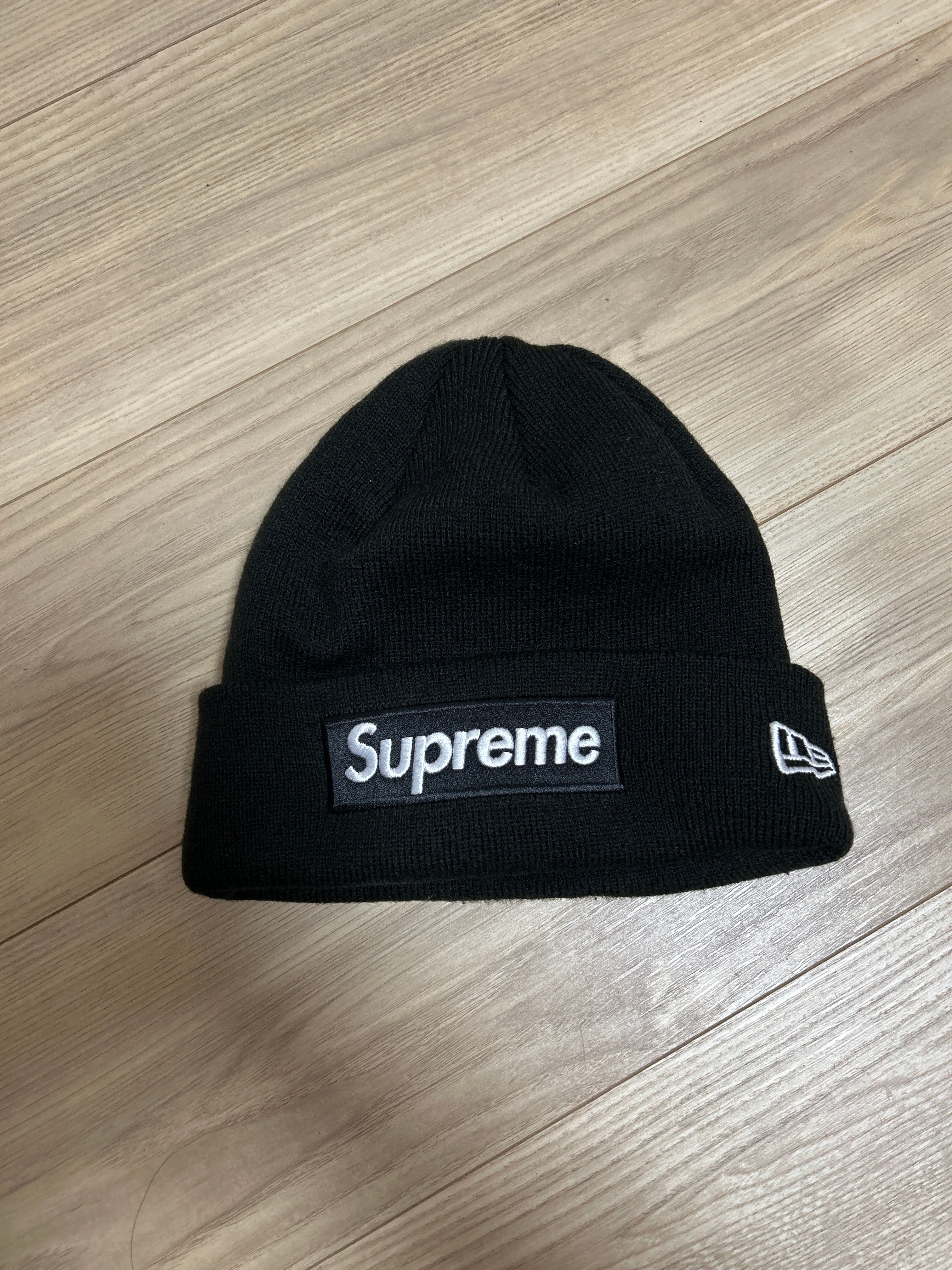 Supreme New Era Box Logo Beanie "Black" (23FW)