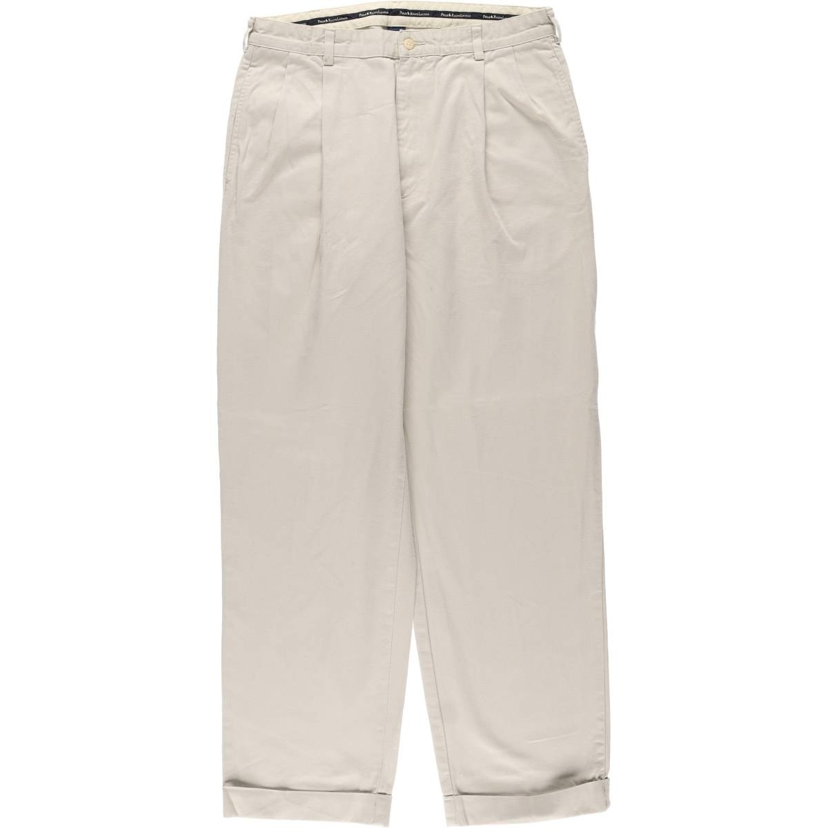 古着 ラルフローレン Ralph Lauren POLO RALPH LAUREN ツータック チノパンツ メンズw33相当/eaa565676