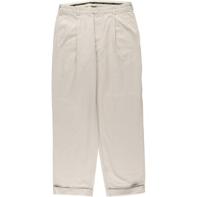 古着 ラルフローレン Ralph Lauren POLO RALPH LAUREN ツータック チノパンツ メンズw33相当/eaa565676