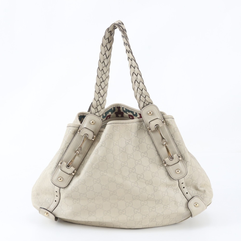 ■美品 グッチ グッチシマ 137621 トート バッグ レザー
