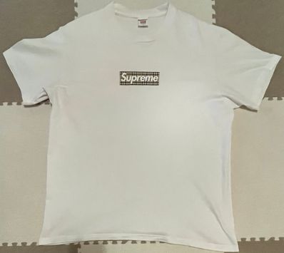 Supreme / Burberry Box Logo Tee "White"