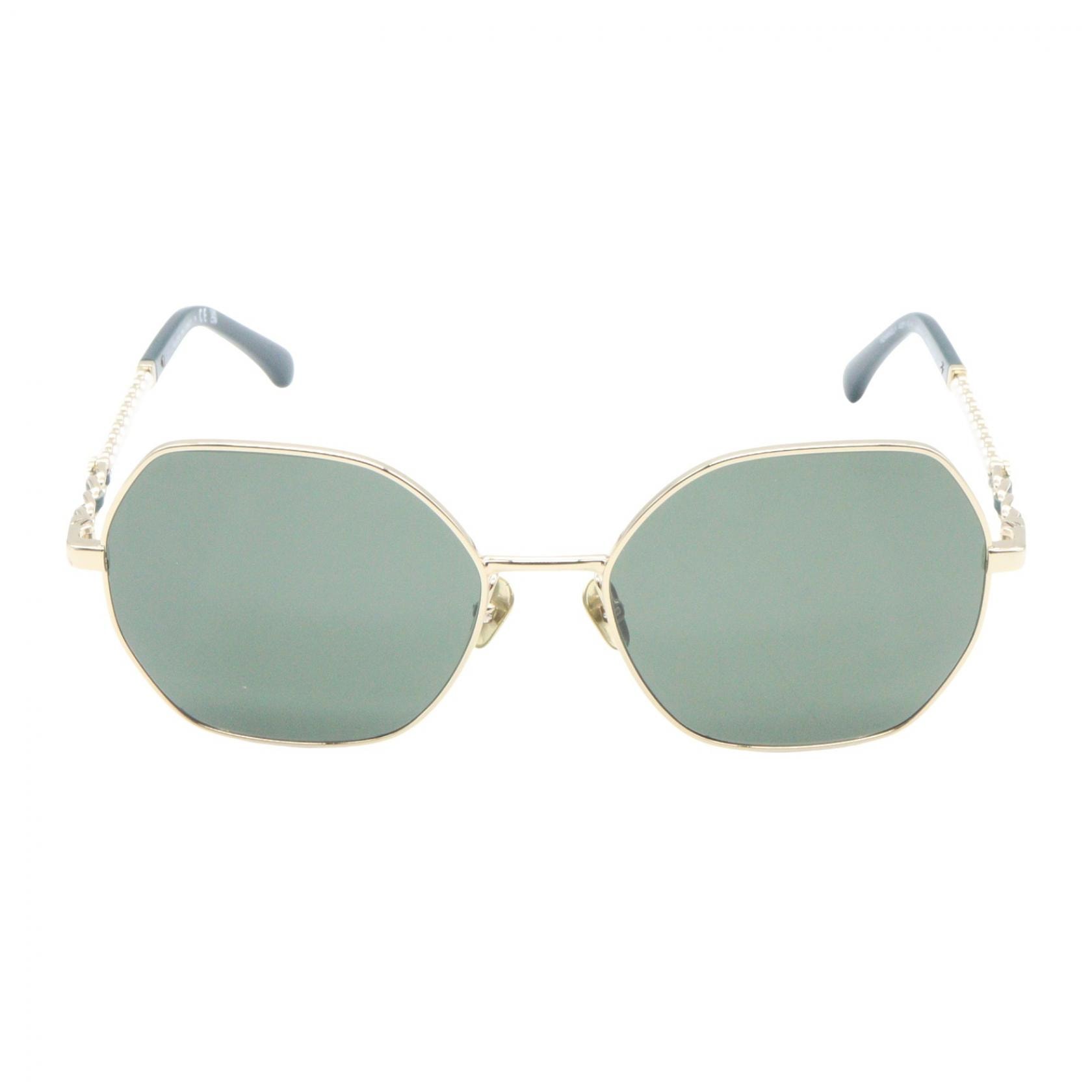 シャネル CHANEL サングラス サングラス 衣料品 メタル / アセテート レディース ゴールド系 4281QH 468/31 【中古】