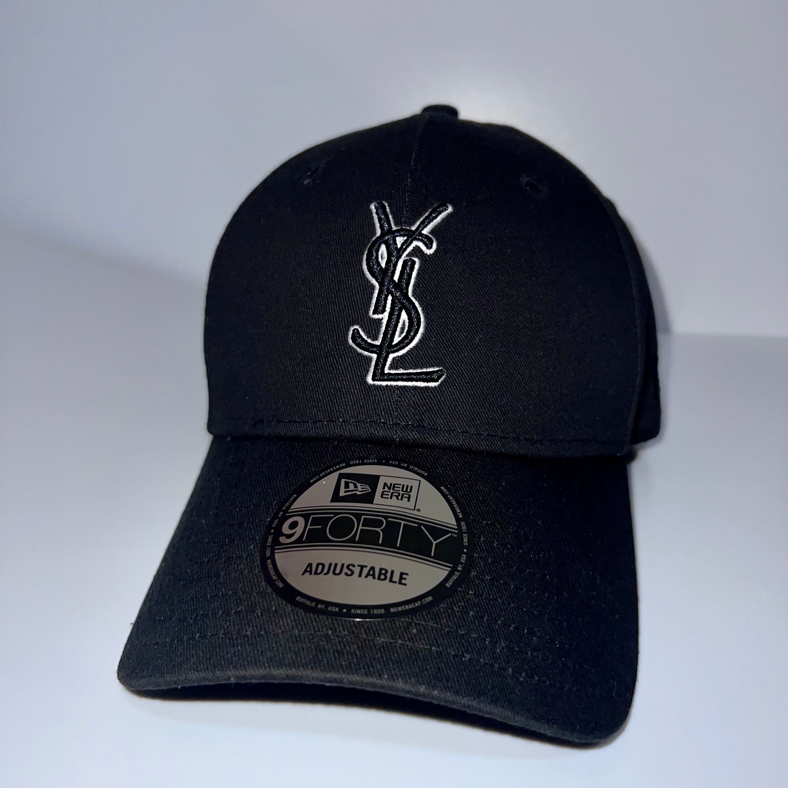 Saint Laurent x New Era YSL Monogram Cap "Black"