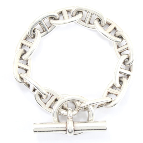 Hermes Chaine D'ancre TGM Bracelet "Silver"