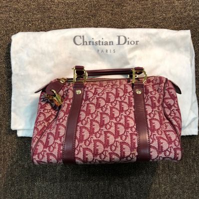 Dior Trotter Handle Bag "Bordeaux"