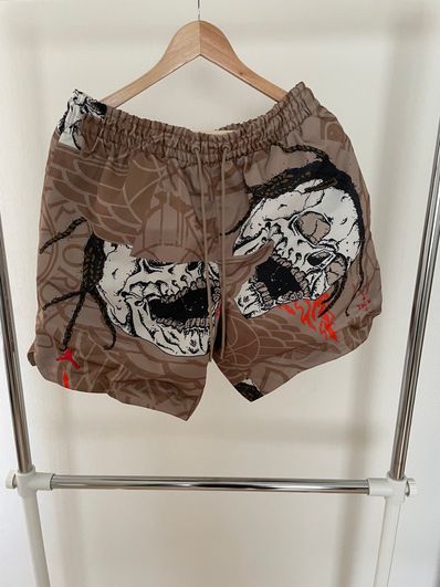 Air Jordan x Travis Cactus Jack Pool Short "Khaki Desert"