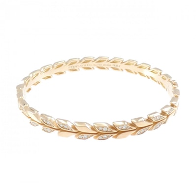 ティファニー ヴァイン ヒンジ バングル 0.46CT