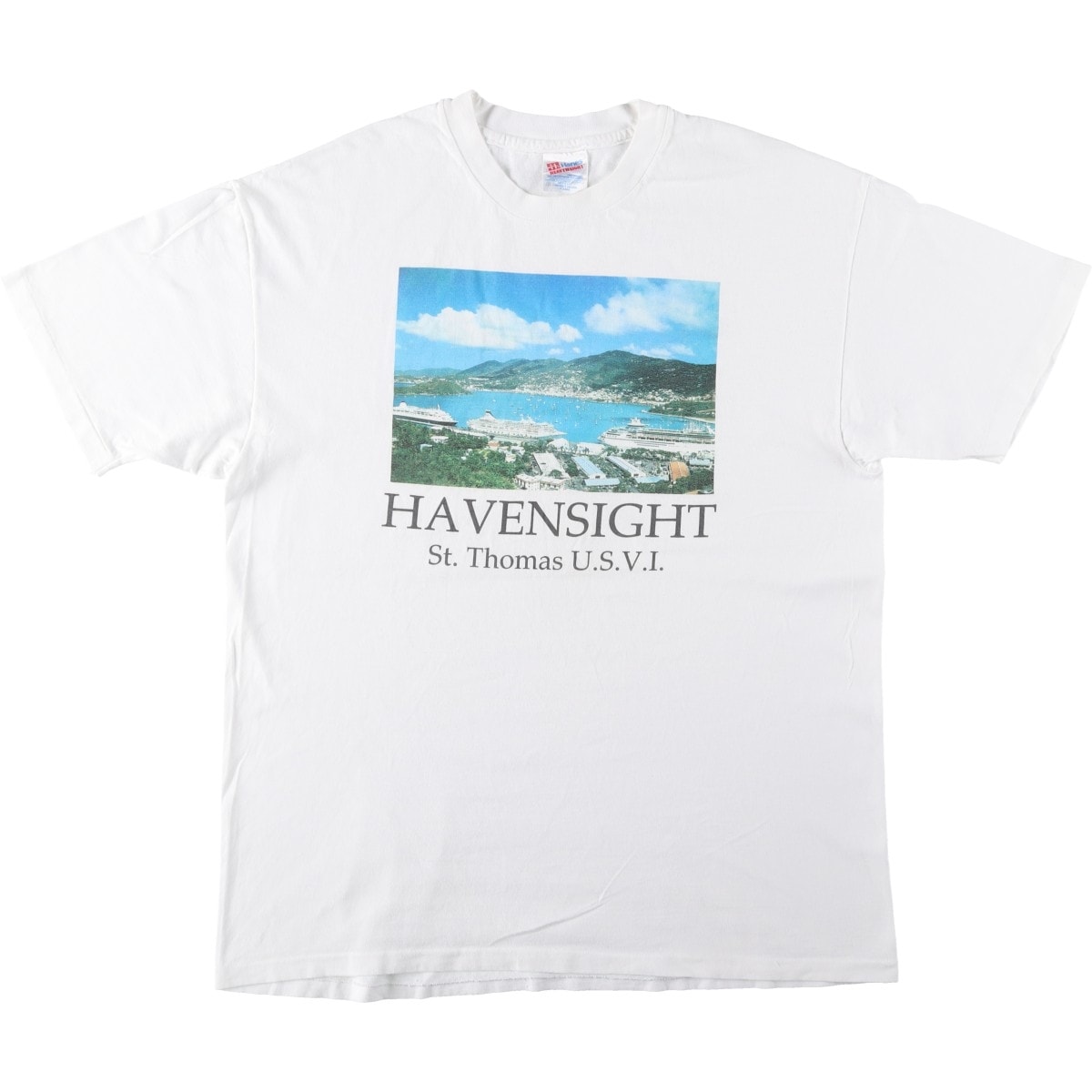 古着 90年代 ヘインズ Hanes プリントTシャツ USA製 メンズXL相当/eaa661419