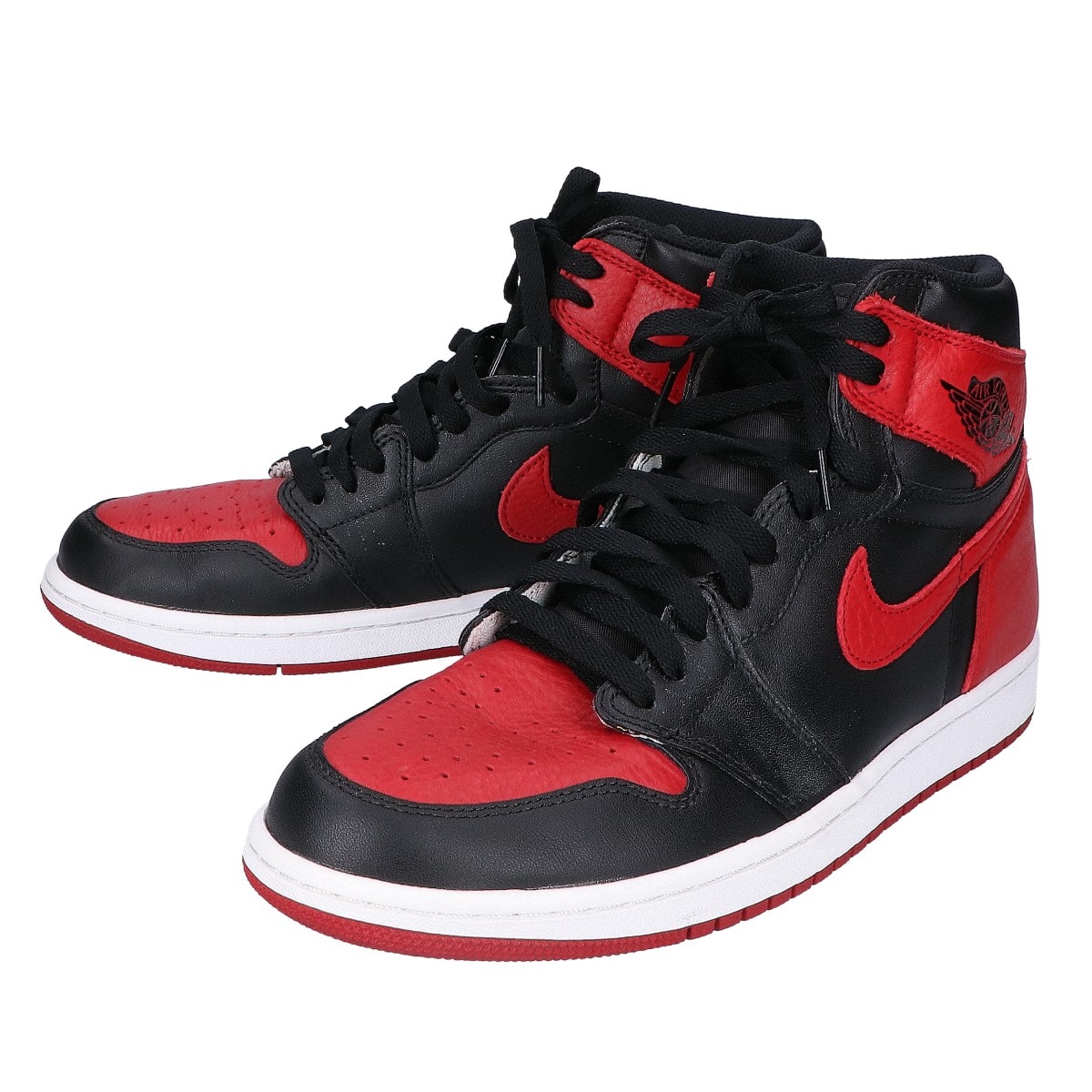 ナイキ 【美品】555088-001 AIR JORDAN 1 RETRO HIGH OG エアジョーダン1レトロ ハイOG ハイカットスニーカー 28