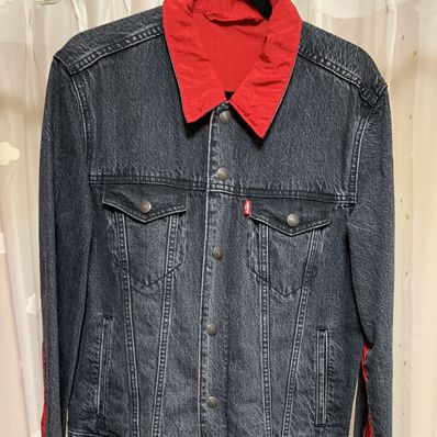 Air Jordan x LEVI'S Reversible Trucker Jacket "Black"