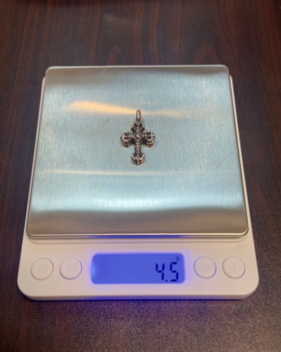 Chrome Hearts Tiny Filigree Charm "Silver"