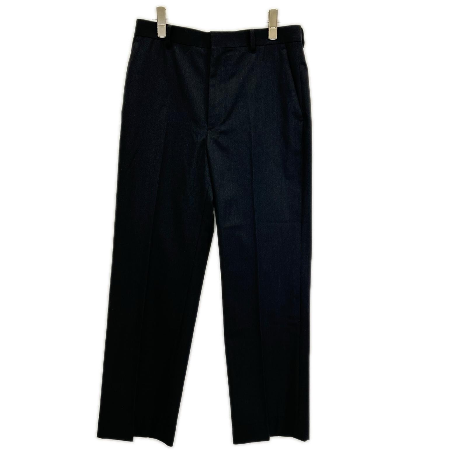 オーラリー ブラック LIGHT WOOL MAX GABARDINE SLACKS 3