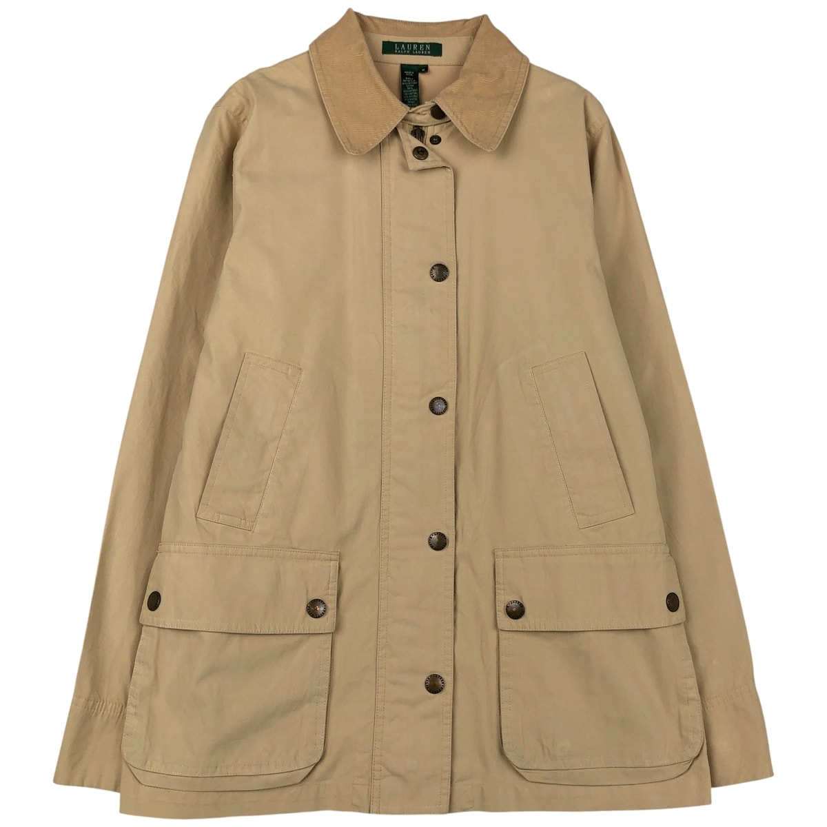 古着 ラルフローレン Ralph Lauren LAUREN ローレン ハンティングジャケット レディースM相当/eaa459068